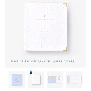 NIB Simplified Wedding Planner by Emily Ley